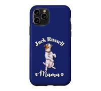 Womens Kids Watercolor Begging Jack Russell Terrier Mama Coque pour iPhone 11 Pro