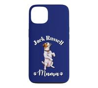 Womens Kids Watercolor Begging Jack Russell Terrier Mama Coque pour iPhone 13
