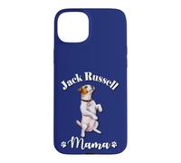 Womens Kids Watercolor Begging Jack Russell Terrier Mama Coque pour iPhone 15 Plus