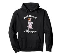 Womens Kids Watercolor Begging Jack Russell Terrier Mama Sweat à Capuche