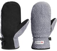 Women's Leather Mittens For Outdoor Warm Fleece Thinsulate Winter Ski Sheepskin Gloves Suede Sl020eu"".[J505]