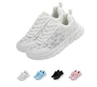 Women's Luxurious Orthopedic Sneakers, Hollow Breathable Mesh Shoes for Women, Women's Luxurious Orthopedic Sneakers (White,38)
