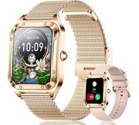 Women's Men's Smart Watch With Bluetooth Calling, 1.6 Inch Smartwatch With Pedometer Function Female Heart Rate Spo2 Sleep Monitor Smart Watch Bracelet For Android Ios