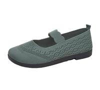 Women's Mesh Orthopedic Casual Shoes Spring Summer Autumn Flat Shoes Breathable Mesh Shallow Mouth Lightweight Mother Casual Shoe