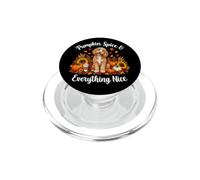 Womens Moms Fall Pumpkin Spice Goldendoodle Doodle Dog Lover PopSockets PopGrip pour MagSafe