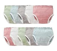 Womens Panties Baby Underwear Frilly Knickers Ruffle Panties Briefs Bloomers Pants Baby Girls Multipack Boys Cotton Friily Pants for Little Girls Boys 0-4 Years