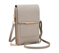 Women's Phone Bag Compact Touch Window Organizer Shoulder Handbag Case