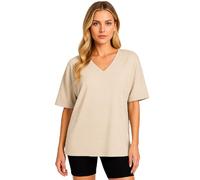 Women's Plus Size V Neck Short Sleeve T Shirt and Biker Shorts Set 2 Piece Outfits Casual Loose Fit Athletic Lounge Wear Summer Workout Black