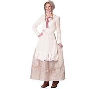Women's Prairie Pioneer Fancy Dress Costume X-Small