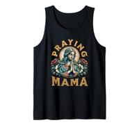 Womens Praying Mama for Christian Religious Mothers and Mom Débardeur