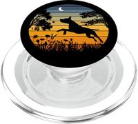 Womens Retro Vintage Sunset Garden Nature Cane Corso Dog PopSockets PopGrip pour MagSafe