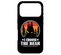 Womens Retro Vintage This is Why I Choose The Bear Coque pour iPhone 17 Pro