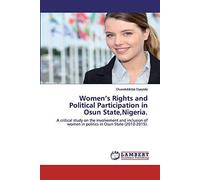 Women's Rights And Political Participation In Osun State,Nigeria.