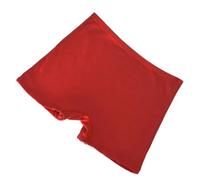 Womens Seamless Shorts Underwear Undershorts Anti-Slip Panties Skirts Safety Shorts Convient Pour Le Bottoming, Le Yoga(Red 1,6XL (102.5-115kg))