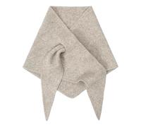 Women's Shawl Knit Triangle Scarf Cozy Solid Color Wrap Soft Neck Warmer Blanket Shoulder Top Sweater Petit Châle Enveloppant Décoration De Col Flase Chemise Féminine (Khaki-C, One Size)