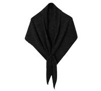 Women's Shawl Knit Triangle Scarf Cozy Solid Color Wrap Soft Neck Warmer Blanket Shoulder Top Sweater Petit Châle Enveloppant Décoration De Col Flase Chemise Féminine (One Size)