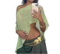 Women's Sheer Mesh Poncho - Lightweight See-Through Bolero Cover-Up for Beach & Summer Nights