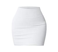 Women's Skirt 1 Skirts Basic Versatile Stretchy Ribbed High Waist Skirt Casual Elegant Mini Skirt Summer Autumn Basic Pencil Skirt Clothing B-50