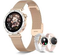 Women's Smart Watch 1.19 Inch Amoled Round Smartwatch With Bluetooth Calls, Female Function, Sleep Monitoring/Spo2/Fc, 120+ Sports Modes, Ip67 Waterproof Android Ios