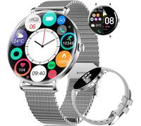 Women's Smart Watch With Bluetooth Calling, 1.43 Inch Hd Amoled Smartwatch Women's Health Fitness Watch 100+ Sports Modes, Sleep, Heart Rate, Calories Ip68 Pedometer For Android Ios