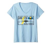 Womens Star Wars ARC Clone Fighter Logo V-Neck T-Shirt