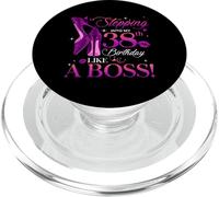 Women's Stepping Into My 38th Birthday Queen 38 Years Old PopSockets PopGrip pour MagSafe