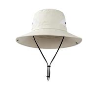 Womens Sun Hat - Windproof Adjustable Drawstring Headgear Breathable UPF 50 Sun Protection Hat for Women Summer Outdoor Work Travel Vacation Hiking Fishing Pool Gardening 14,57x14,57x3,94 Inch