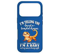 Womens Tiny Dinosaur Mom Says Im A Baby Bearded Dragon Lover Coque pour iPhone 17 Pro