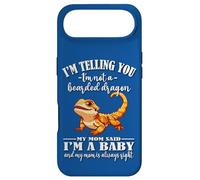 Womens Tiny Dinosaur Mom Says Im A Baby Bearded Dragon Lover Coque pour iPhone Air