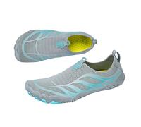 Womens Trainers Paire de chaussures à pointe large pour femme Chaussures de sport antidérapantes pour la randonnée pieds nus en plein air Chaussures de suivi de ruisseau, gris, 45 EU