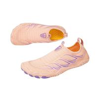 Womens Trainers Paire de chaussures à pointe large pour femme Chaussures de sport antidérapantes pour la randonnée pieds nus en plein air Chaussures de suivi de ruisseau, rouge, 38 EU