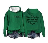 Women's Trust God God Writing Your Story Print Casual over Women (Vert-a, XXXXL)
