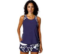 Women's Two Piece Tankini Swimsuit Set with Tummy Control Modest Beachwear Featuring Tank Top and Shorts for Vacation
