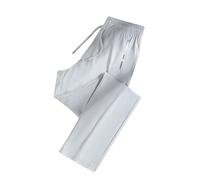 Women's Ultra Stretch Ice Silk Comfort Casual Pants - Ice Silk Pants, Comfortable High-Waisted Active Trousers (Light Gray - Straight,3X)