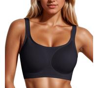 Women's Underwired Bra Comfortable Non-Wired Support with Wide Straps and Full Coverage for Women, Perfect for Everyday Use and Large Cup Sizes, Gray, XXL(Black,XXL)