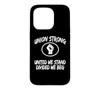 Womens Union Strong United We Stand Divided Beg Union Rep Coque pour iPhone 15 Pro