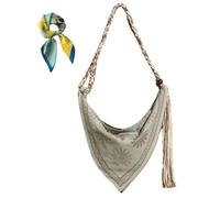 Women's Unique Boho Summer Bag,Bohemian Crossbody Tote Bags,Chic Shoulder Handbag for Beach Travel Vacation Shopping