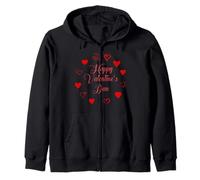 Womens Valentine's Day Love Heart Printed Casual Graphic Art Sweat à Capuche
