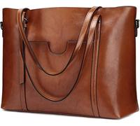 Women's Vintage 3-Way Genuine Leather Tote Shoulder Bag Handbag Fashion Handbag Messenger Bag.[I672]