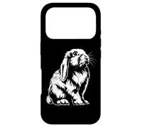 Womens Vintage Retro Mini Holland Lop Bunny Rabbit Lover Coque pour iPhone 17 Pro