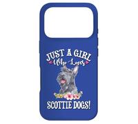 Womens Watercolor Just A Girl Who Loves Scottie Dogs Lover Coque pour iPhone 17 Pro