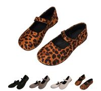 Womens Winter Snow Boots Warm Sheepskin-Lined Orthopedic Shoes Slip on Ankle Sneakers with Arch Support Outdoor Slip on Hiking Short Boots (Black,40)