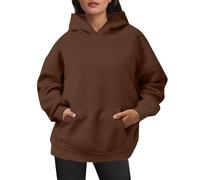 Women's with Hood Sweatshirts Plus Size Fall Long Sleeve Sweaters 2025 Clothes with Designs Cute Aesthetic Loose Fit