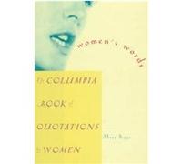 Women's Words Mary Biggs (Auteur)