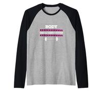 Womens Workout Body Under Construction Manche Raglan