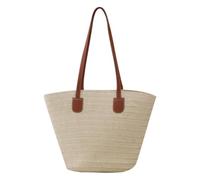 Womens Woven Bag - Straw Weaving Medium Size | Fashionable Shoulder