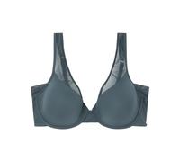 women'secret Beautiful Soutien-Gorge en Tulle Bleu foncé pour Femme (Lot de 1), Bleu Ciel, 85D
