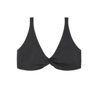 Women'secret Black Neoprene Full Coverage Bikini Top Haut, Noir, 85D Femme