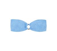 Women'secret Blue Bandeau Bikini Top with Ring Haut, Bleu DE RÊVE, 90B Femme