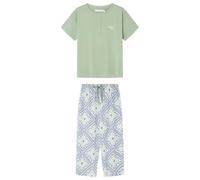 Women'secret Capri Pyjama Daily Farmer's Market, Kaki, L Femme